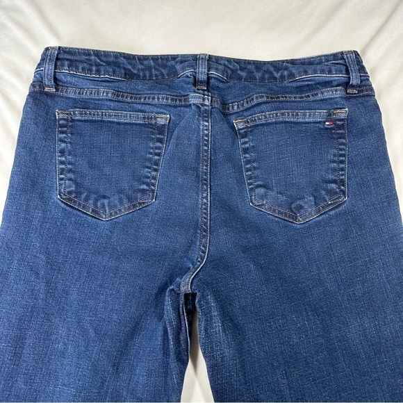 Vintage Tommy Hilfiger Jeans Women's Jeans Medium/Dark Wash Boot Cut Size 14 R - Picture 8 of 9